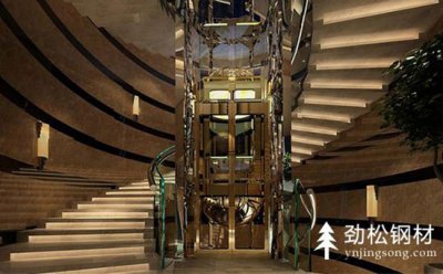 豪華別墅型旋轉(zhuǎn)樓梯效果圖推薦